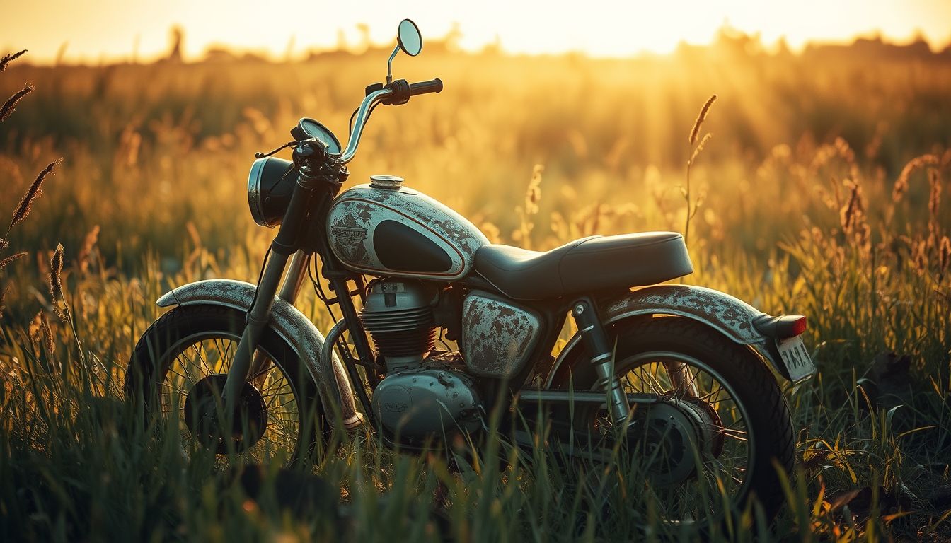 Az elhagyott motor az újrakezdés és remény szimbóluma lehet.