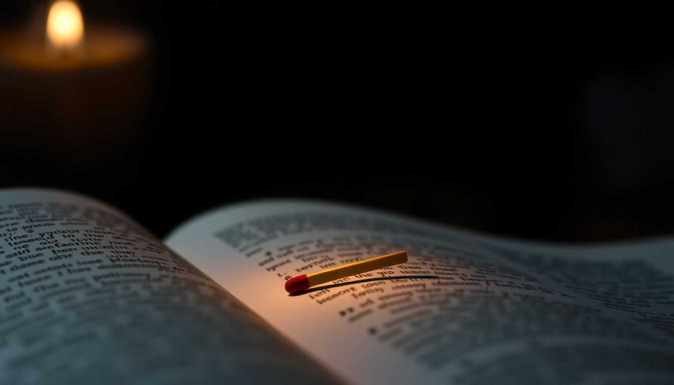 Az apró gyufa álomban apró, mégis lényeges változást jelöl.