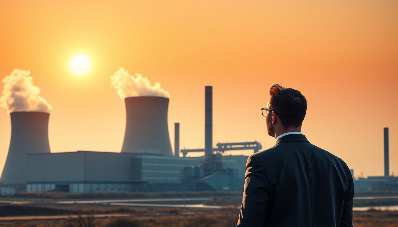 Az atomerőmű az álomban a karrier erős energiáját jelzi.