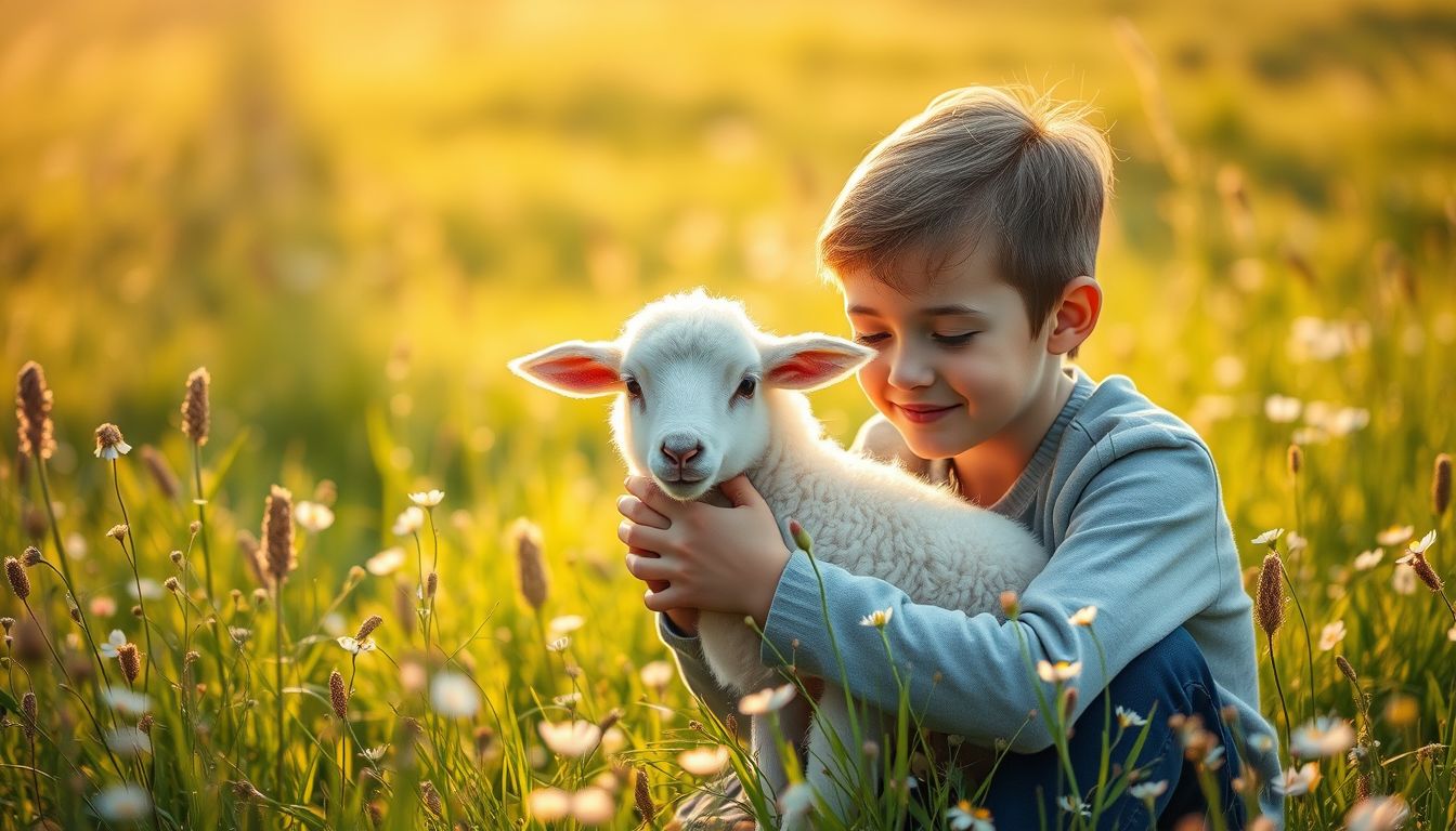 Álom szerint a báránynevelés ártatlanság és új kezdet jelképe.