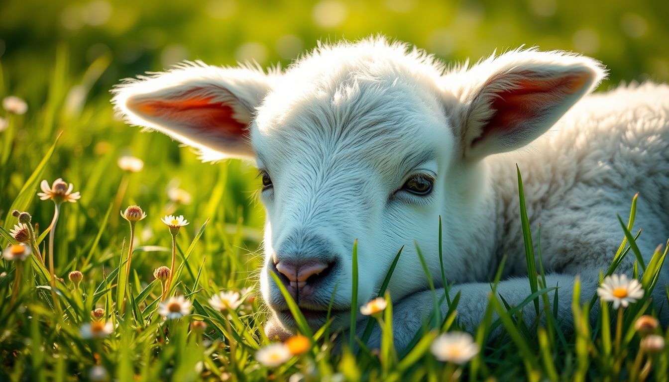 A bárány álmok gyakran ártatlanságot és megújulást jelképeznek.