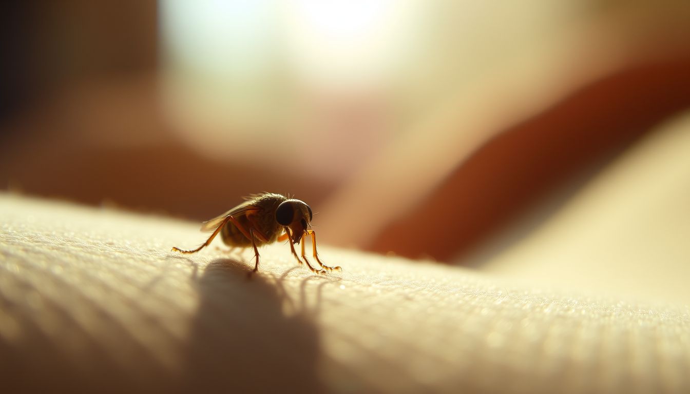 Az álombeli bolhák apró problémákra vagy zavaró tényezőkre utalnak.