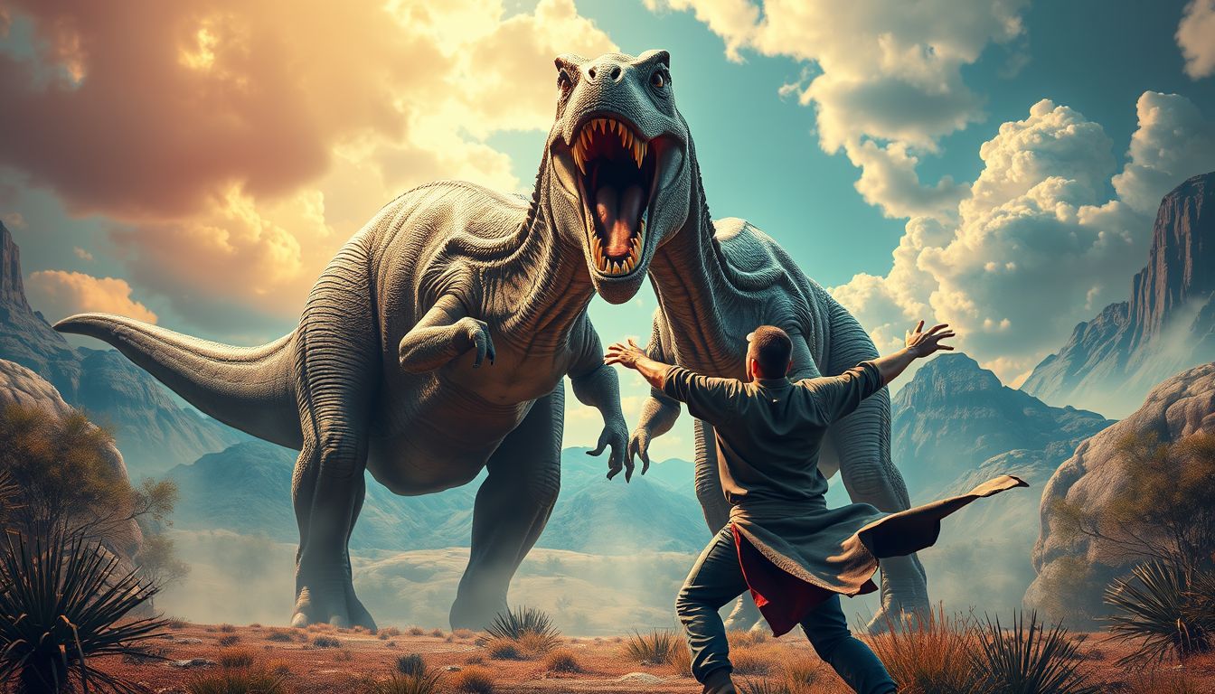 A dinoszauruszokkal való harc álomban belső konfliktusokat jelképezhet.