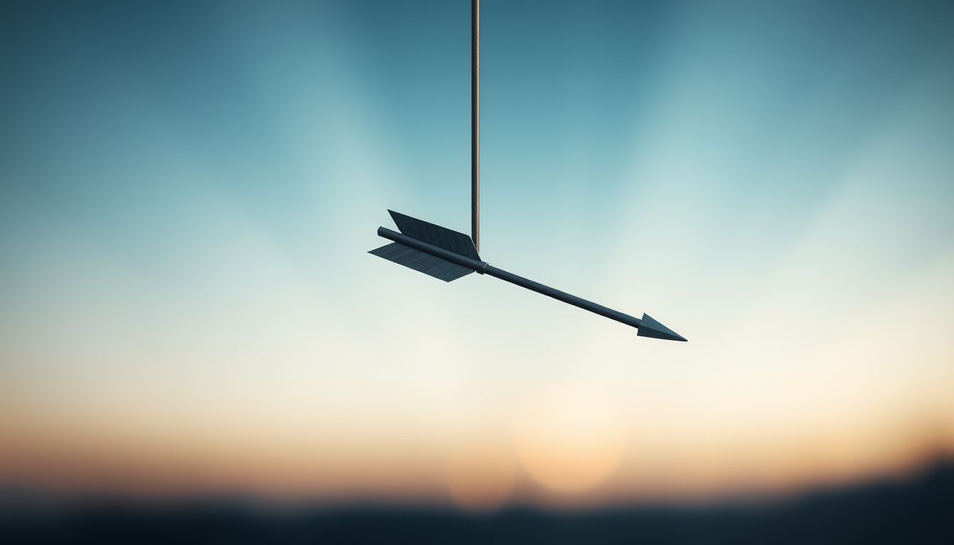 Az egyetlen nyíl az álomban céltudatosságot és fókuszt jelképez.