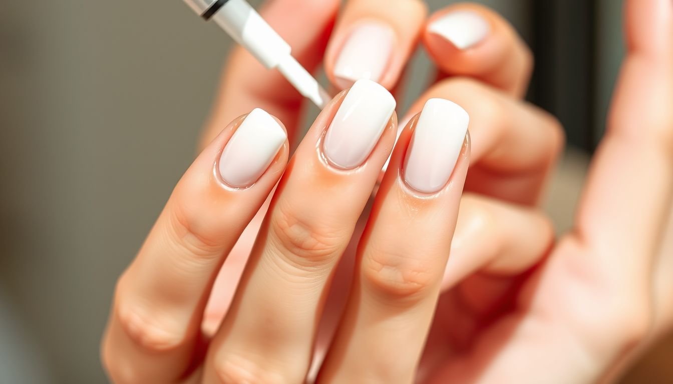 A fehér körömlakk tisztaságot és új kezdeteket jelképez álomban.