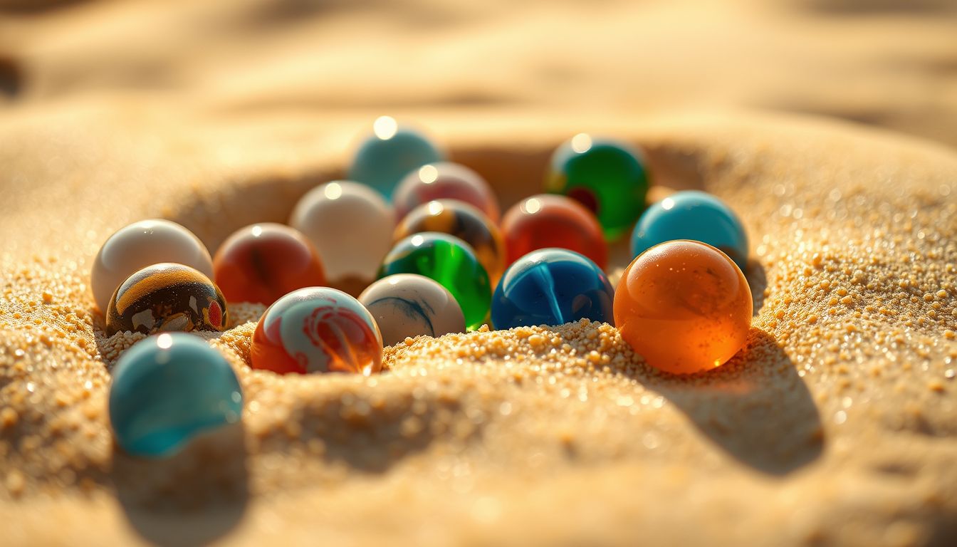 A homokban lévő golyók az álomban bizonytalanságot jelentenek.