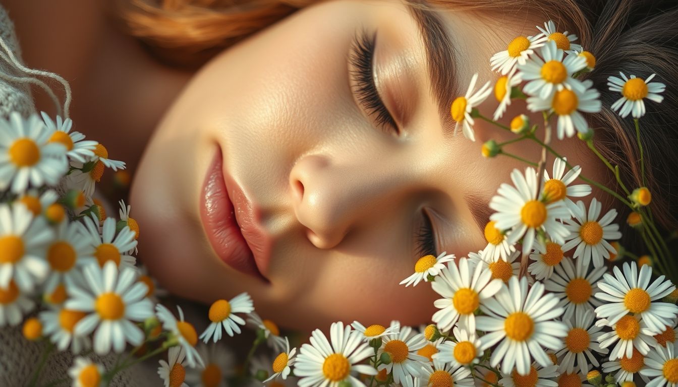 A kamilla álom segíthet a stressz természetes kezelésében.