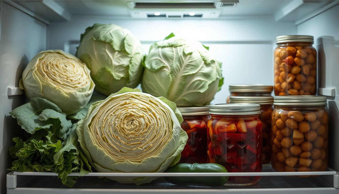 A hűtőben lévő káposzta álomban biztonságot és tartalékot jelent.