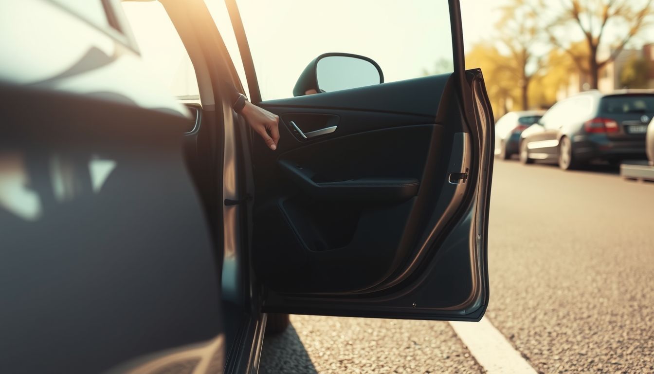 Az autóból kijárás a változás és új kezdet jelképe.