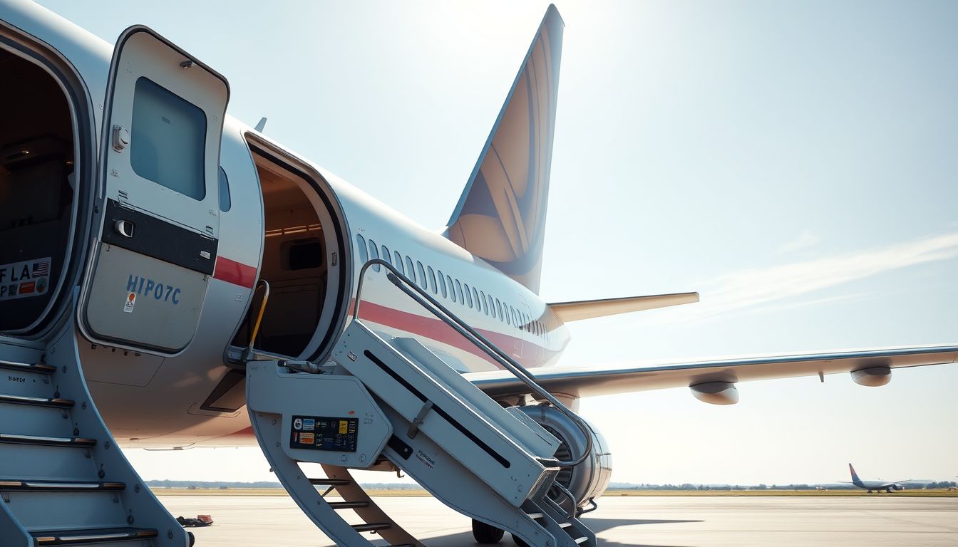 A repülőgép kijárata az új életszakasz kezdete lehet.