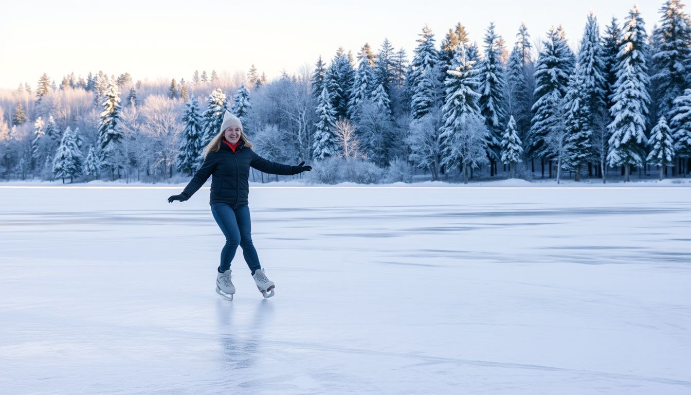 A jégen korcsolyázás az egyensúly és szabadság jelképe.