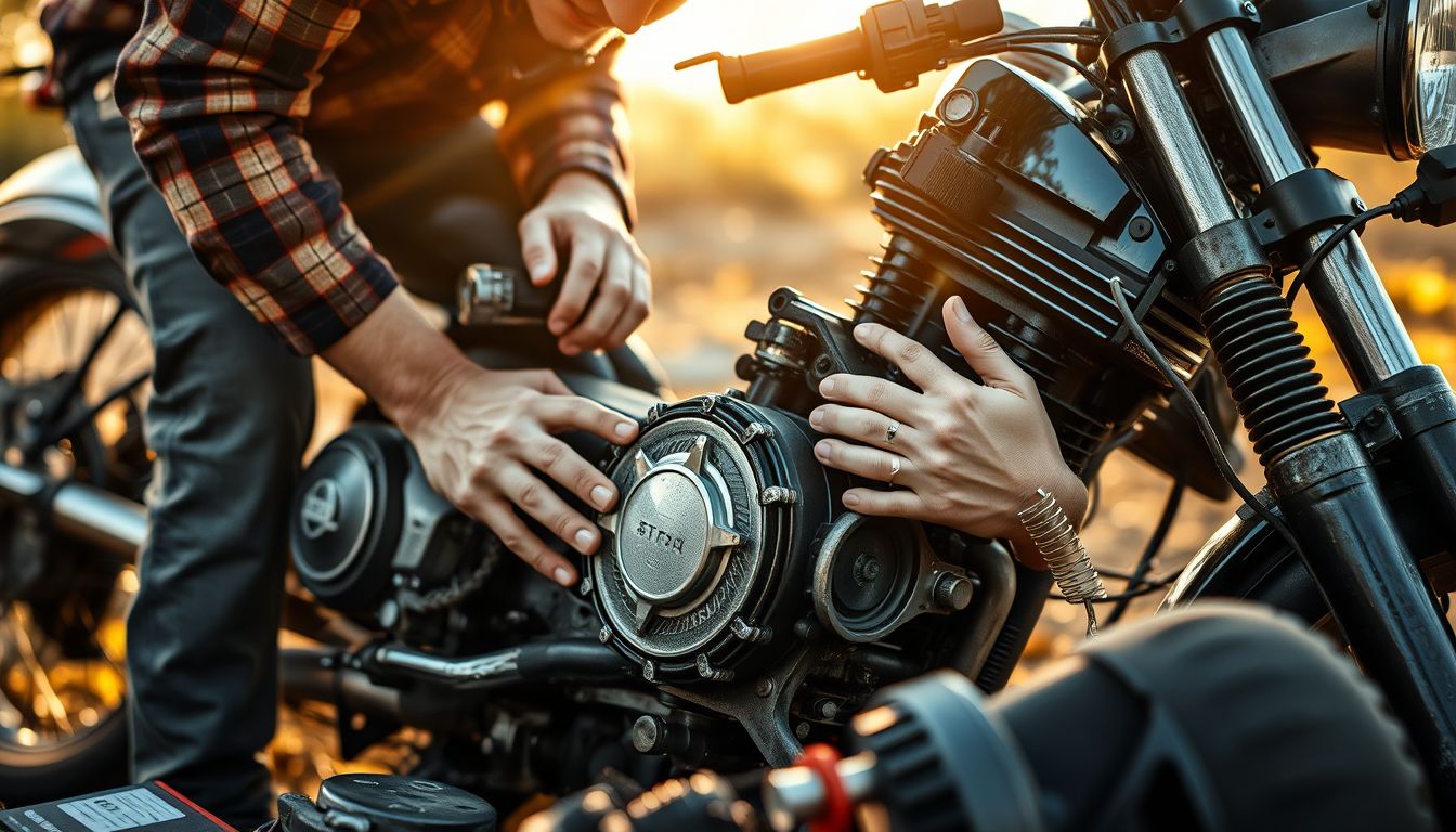 A motorral való javítás önbizalmat és kreatív problémamegoldást fejleszt.