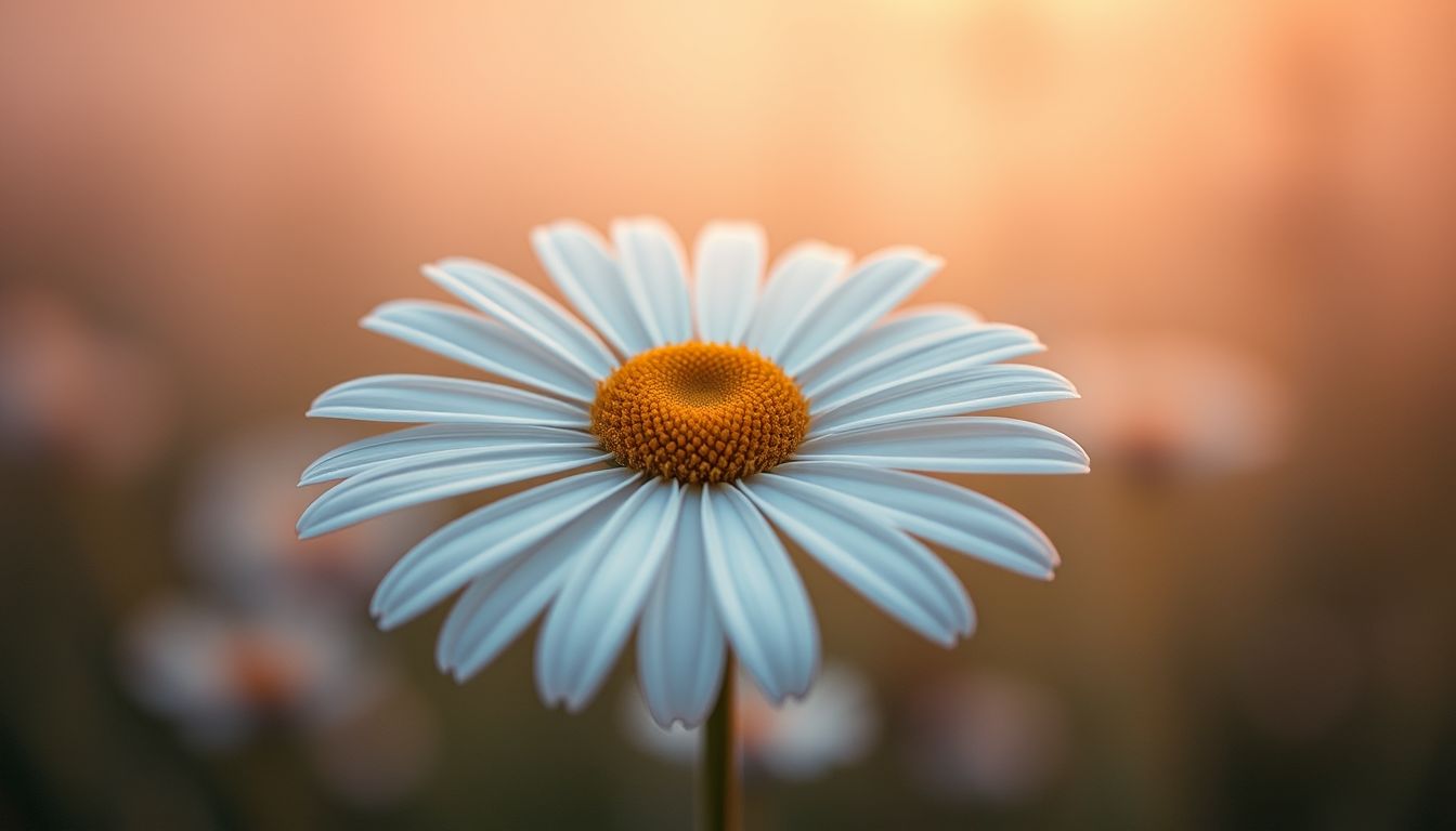 A nagy kamillavirág látása álmokban békét és gyógyulást jelképez.
