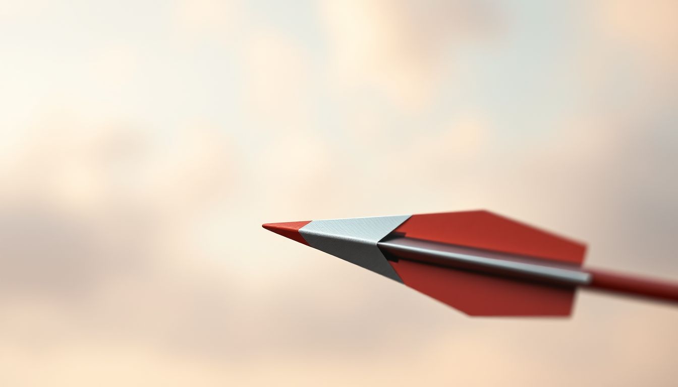 A nyíl repülése álomban célba érés és szándék jele.