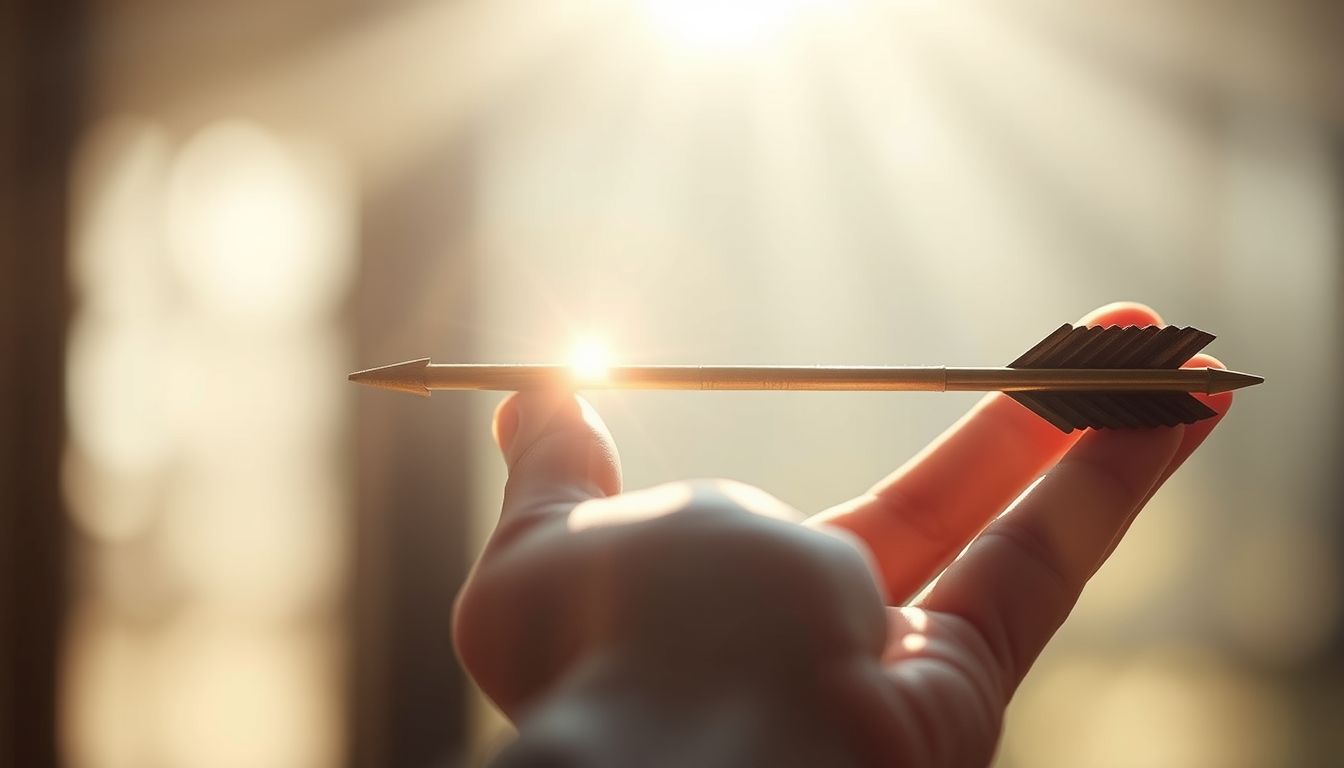 Az álombeli nyílvessző eladása a veszteség vagy árulás jele.