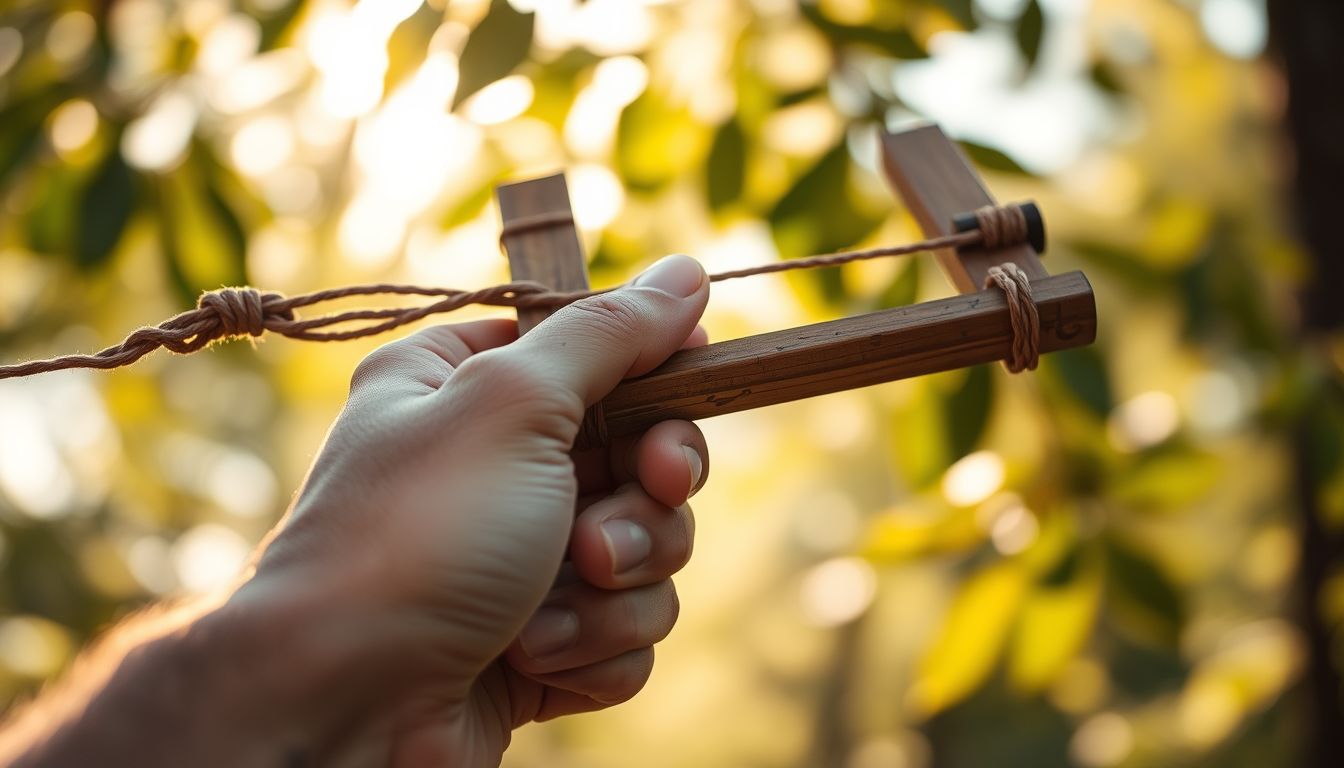 A parittyával játszani a kreativitás és szabadság jelképe álomban.