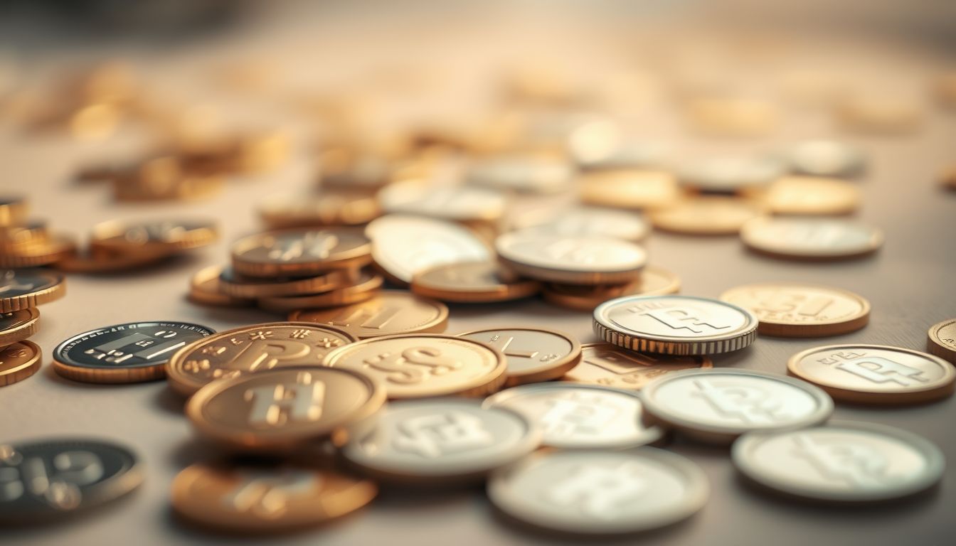 Pénzérmék álomban gazdagságot és anyagi biztonságot jelentenek.