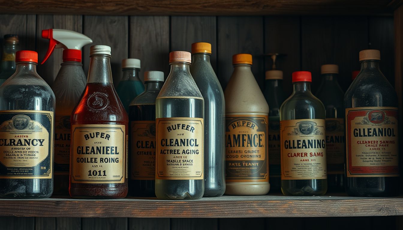 A lejárt tisztítószer az elavult megoldások szimbóluma álomban.