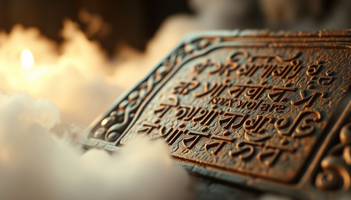 A rovásírásos szöveg álomban az elfeledett tudást jelzi.