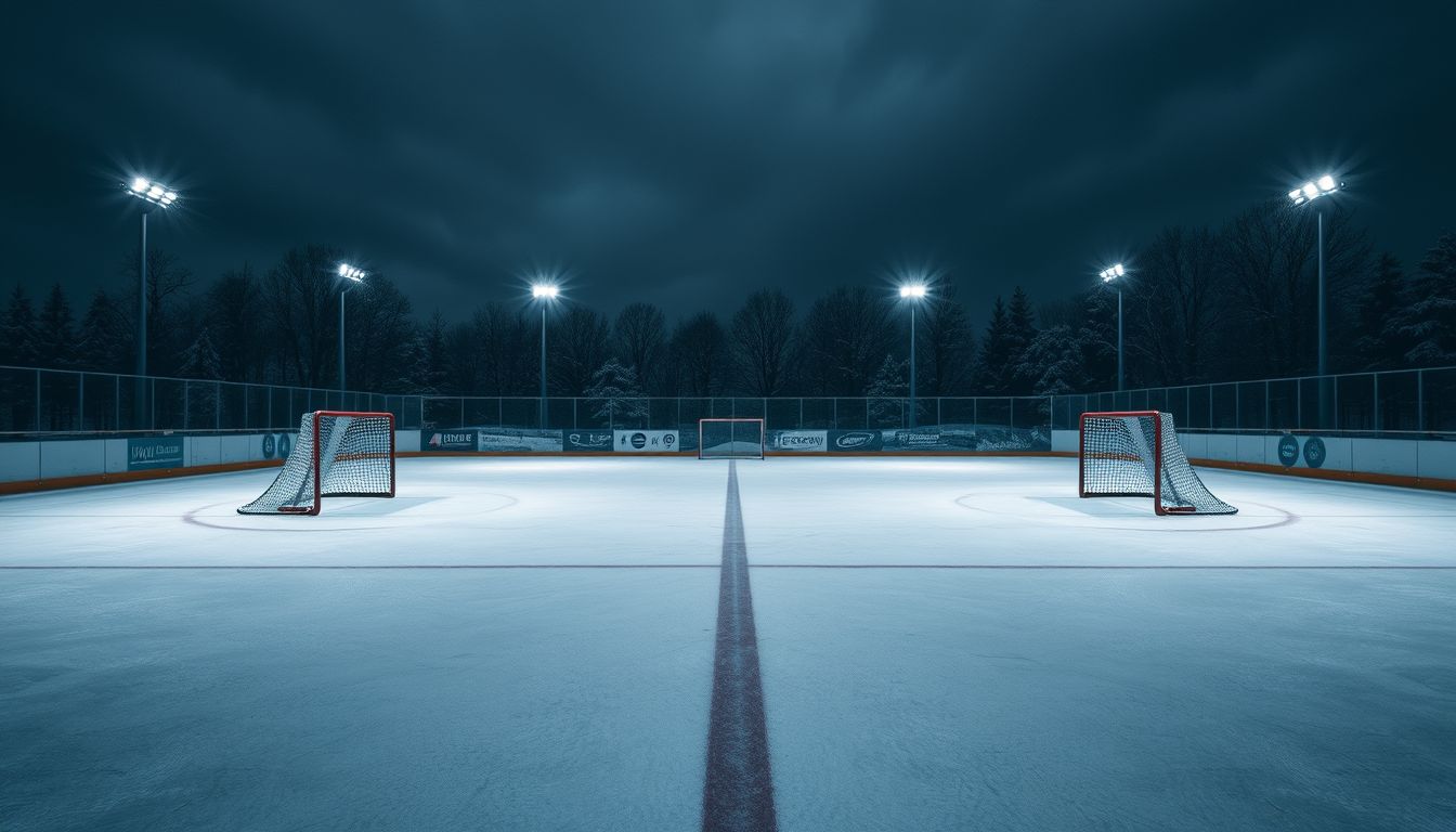 A sötét jégpálya az ismeretlen és belső félelmek szimbóluma.