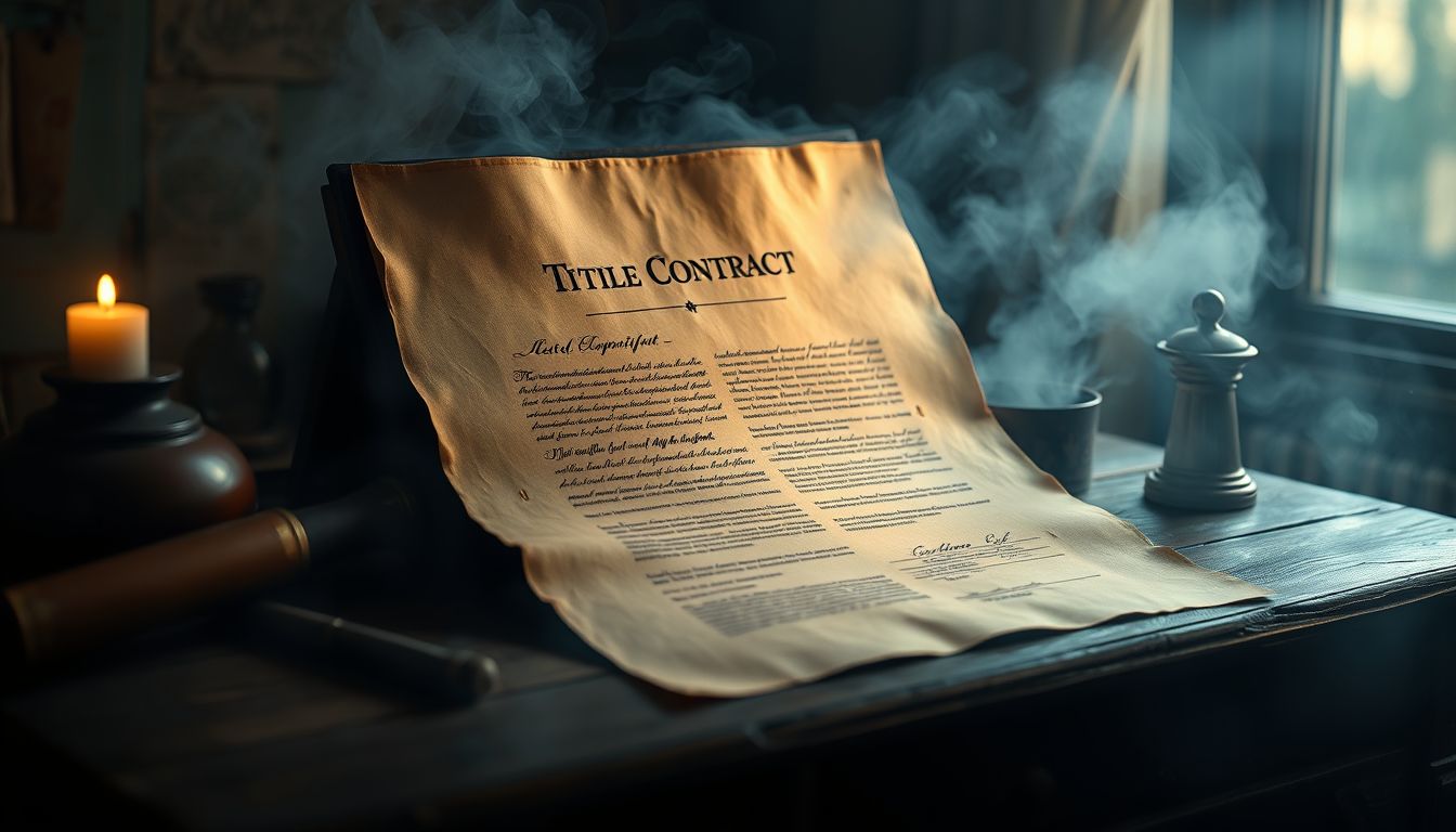 Az álomban kötött szerződés a múlt lezárását jelzi.