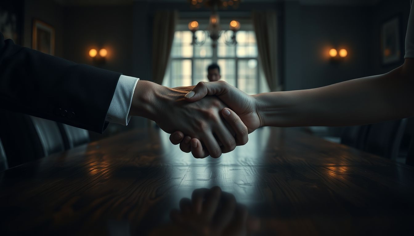 Álomban ellenséggel szerződést kötni új szövetség jele lehet.