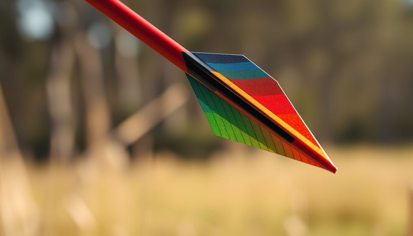 A színes nyíl álomban érzelmi üzenetet vagy figyelmeztetést hordoz.