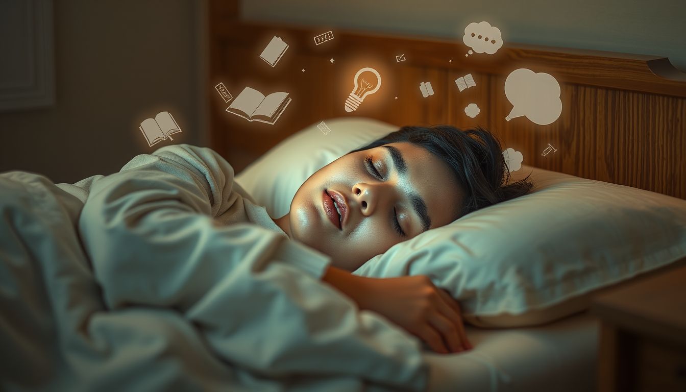 Az álombeli tanulás az önfejlesztés titkos vágyát jelzi.