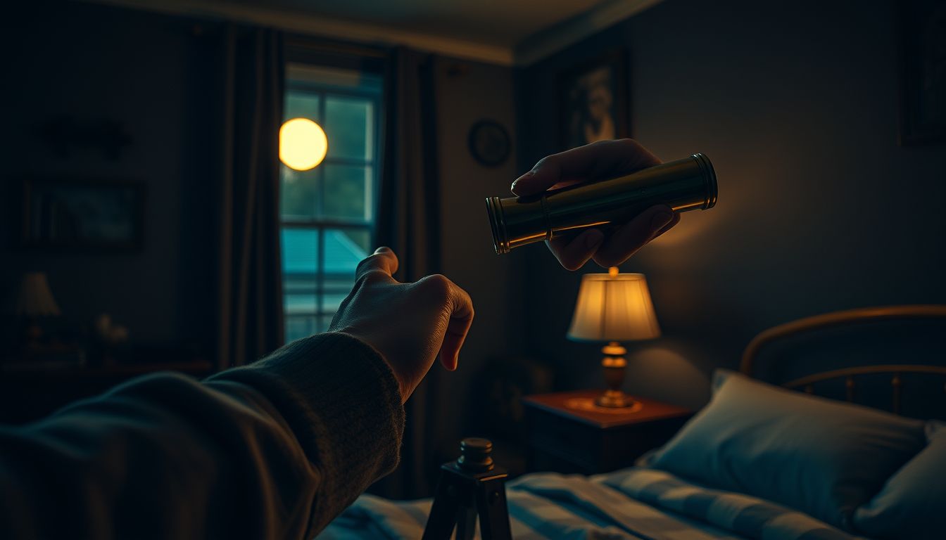 Az elveszett távcső álma elveszett lehetőségeket jelképez.