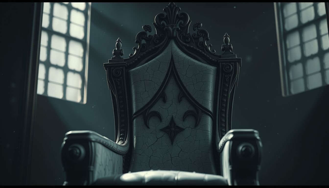 A törött trón álomban belső bizonytalanságot és hatalmi válságot jelképez.