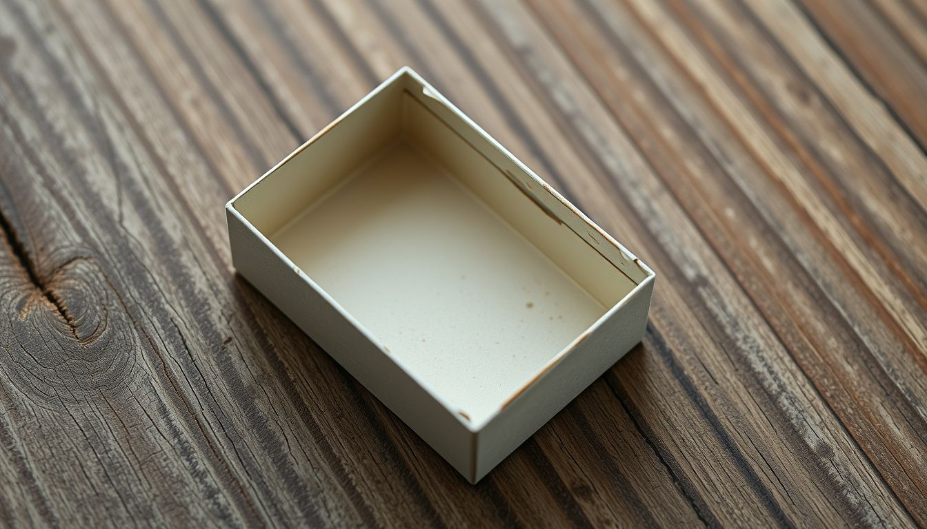 Az üres gyufa doboz álomban kihasználatlan lehetőségeket jelképez.