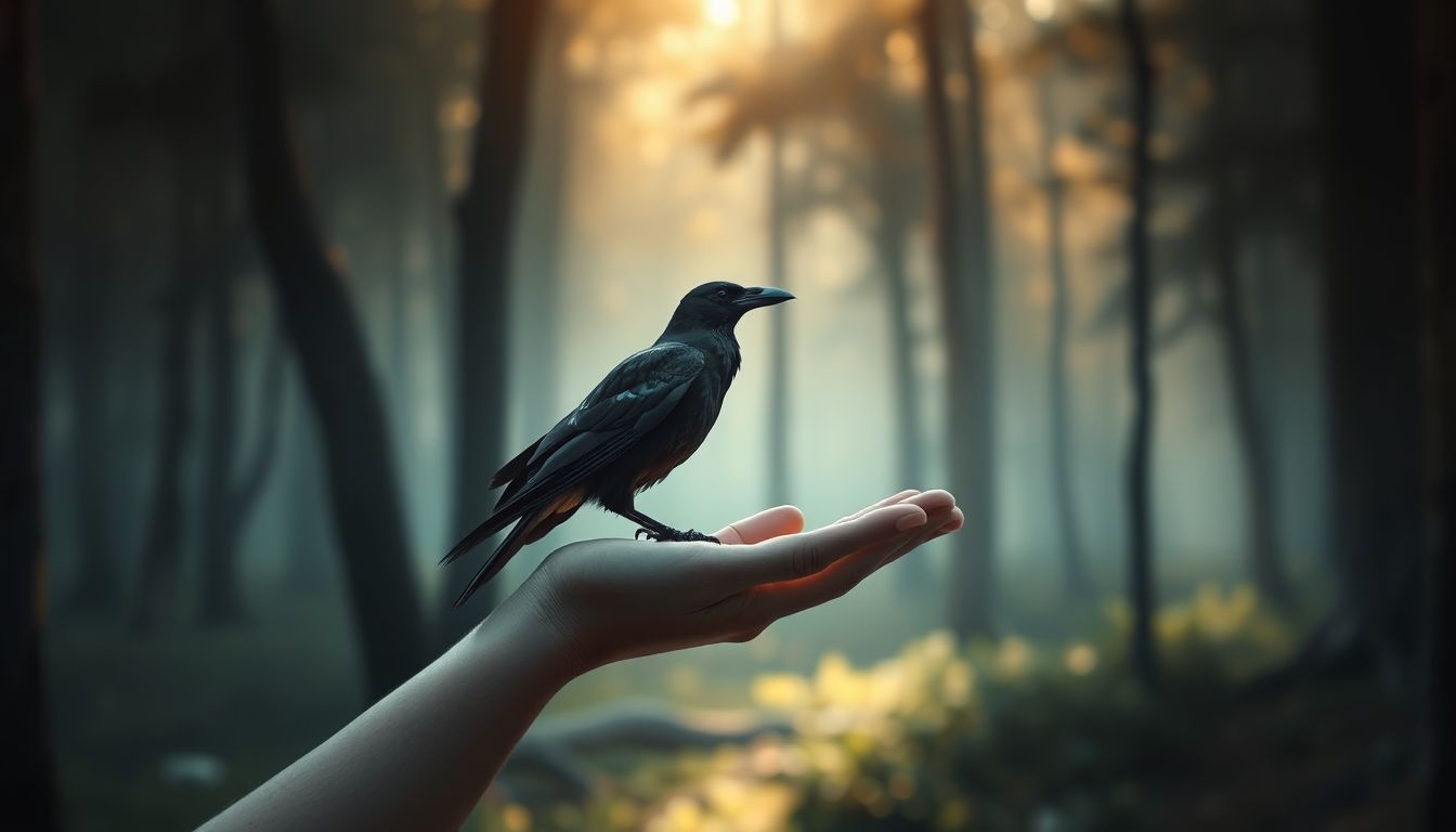 Álomgyógyításban a varjú súlyos betegségtől való gyógyulást jelképez.