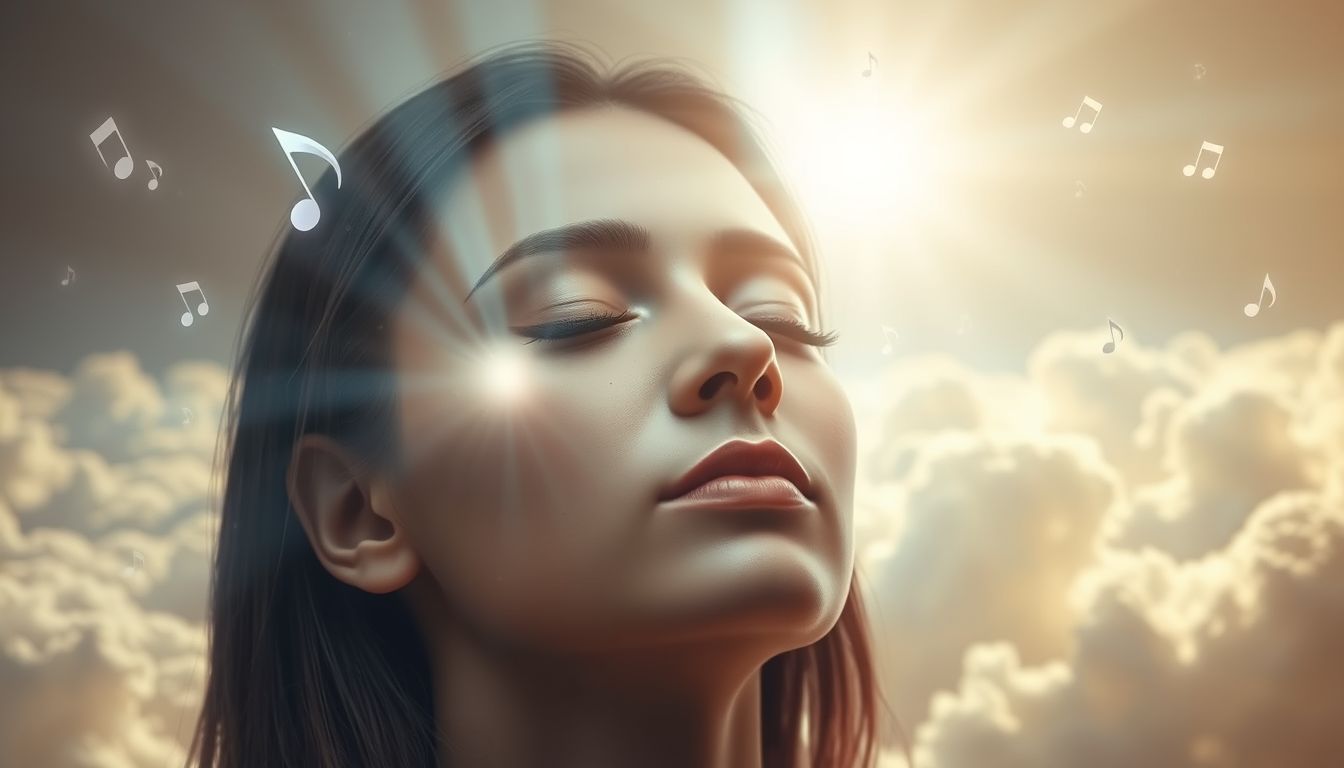 A meditatív zene mélyebb spirituális álomélményeket idéz elő.