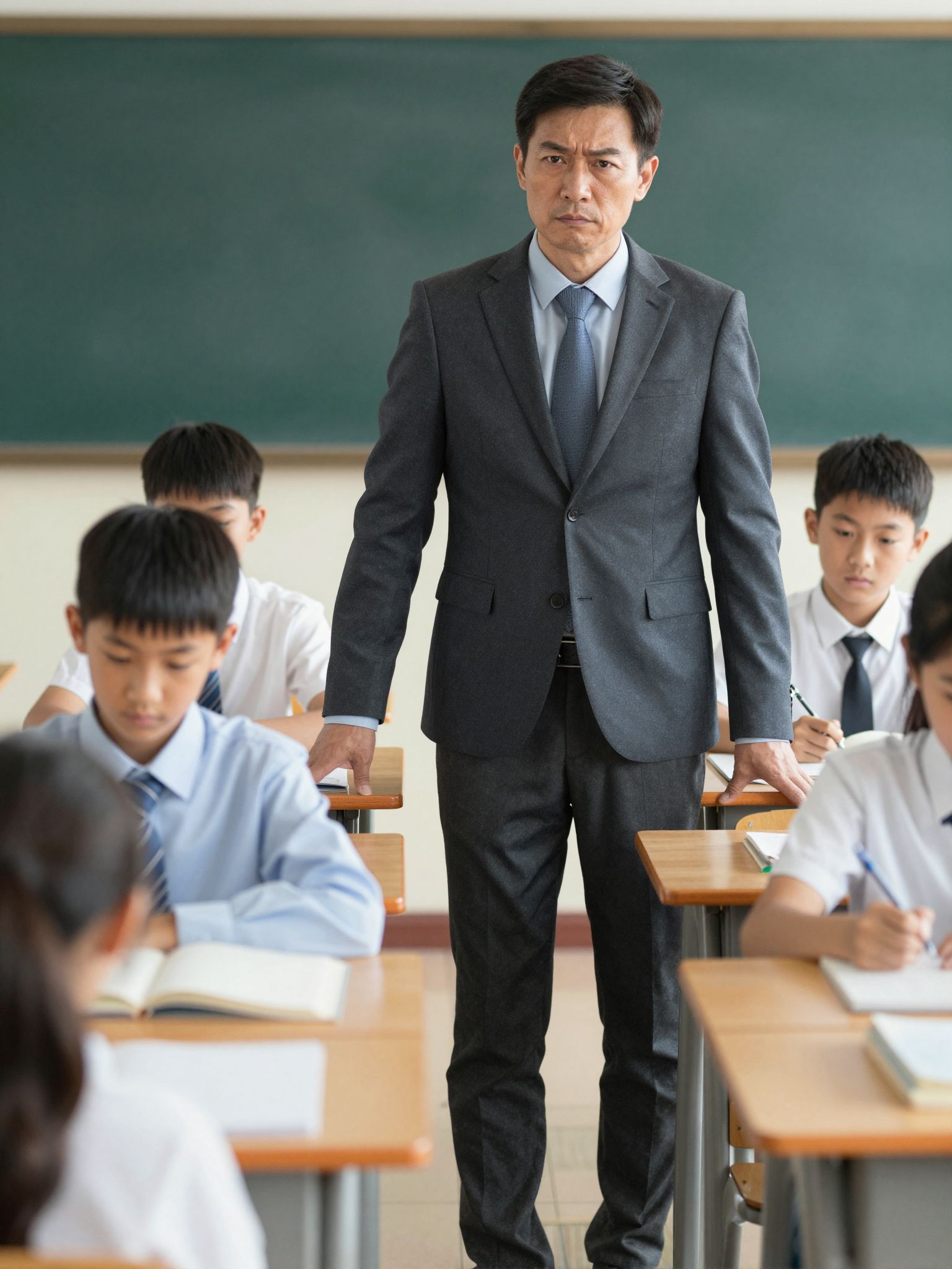 A szigorú tanár álma a tudás hatalmát és belső fegyelmet szimbolizálja, mely rejtett fejlődést hozhat.