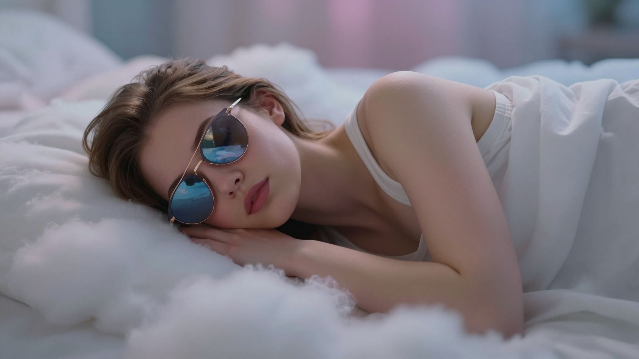 A napszemüveg álmokban a titkok és rejtett vágyak szimbóluma, világosabbá téve a tudatalatti mélyebb rétegeit.