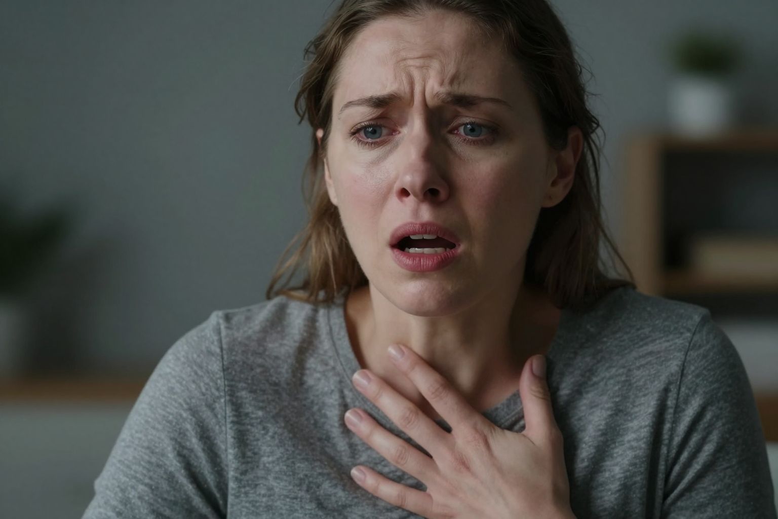 A lélegzet szakadása az álomban a lélek harcát szimbolizálja a félelem és az életösztön között.