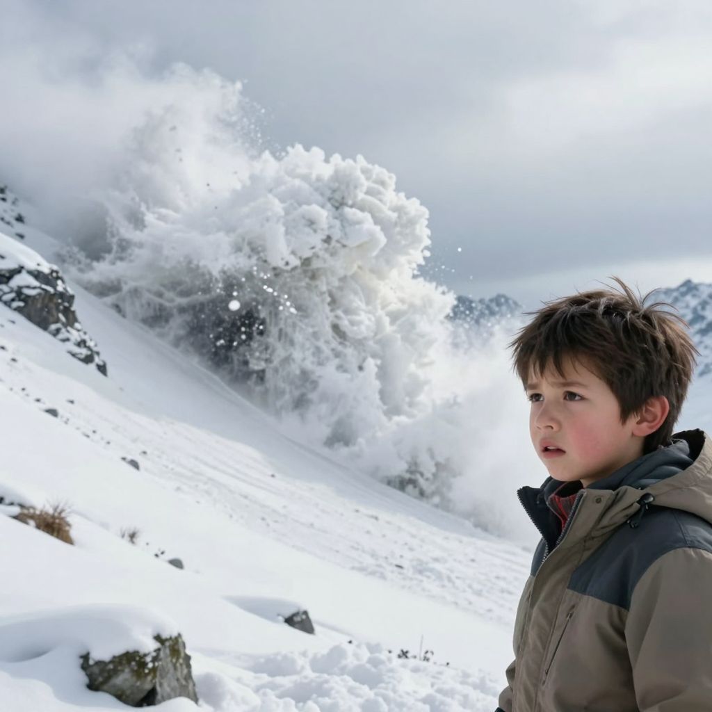 A lavinás álomgyermekkor sebeit rejt, melyben a múlt hósápadt árnyai nyomot hagynak a lélek mélyén.