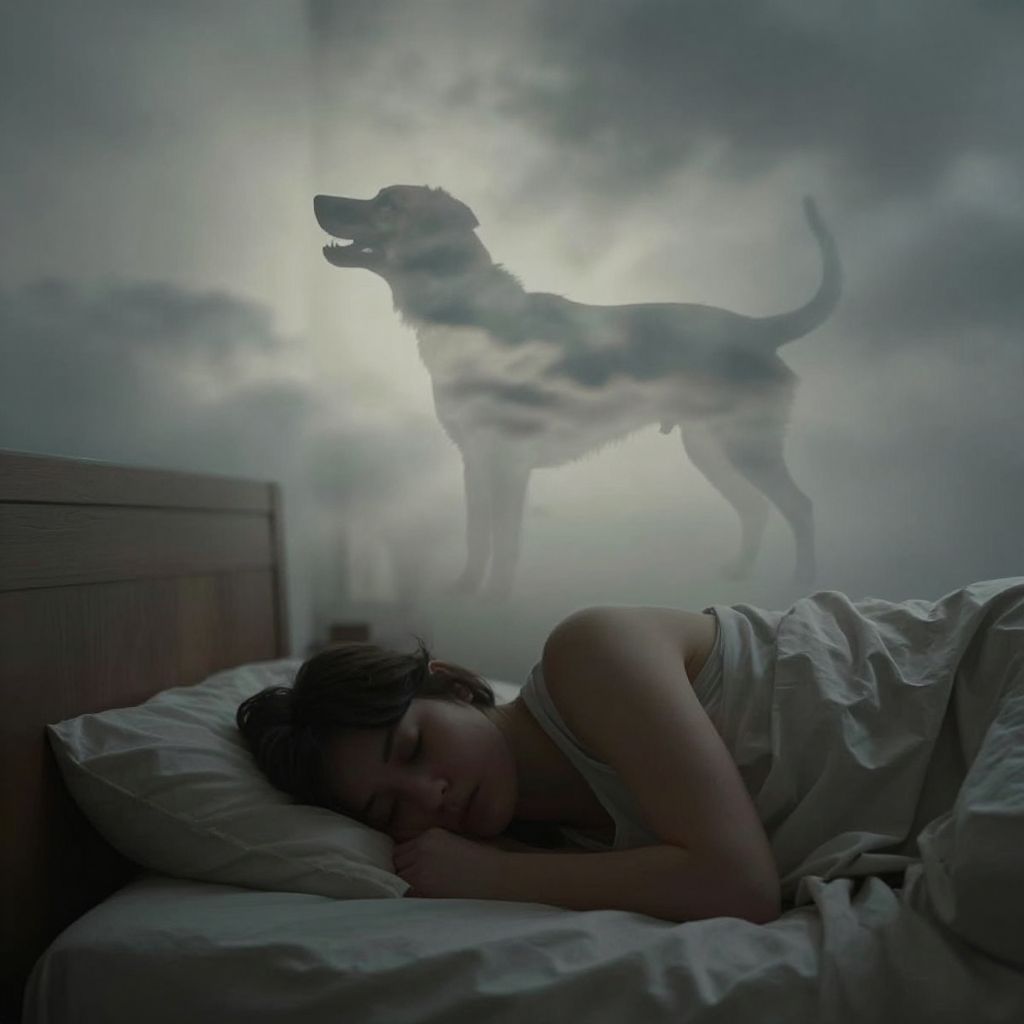 A szaggatott ugatás álomban a rejtett félelmek és a belső figyelmeztetések misztikus szimfóniája lehet.