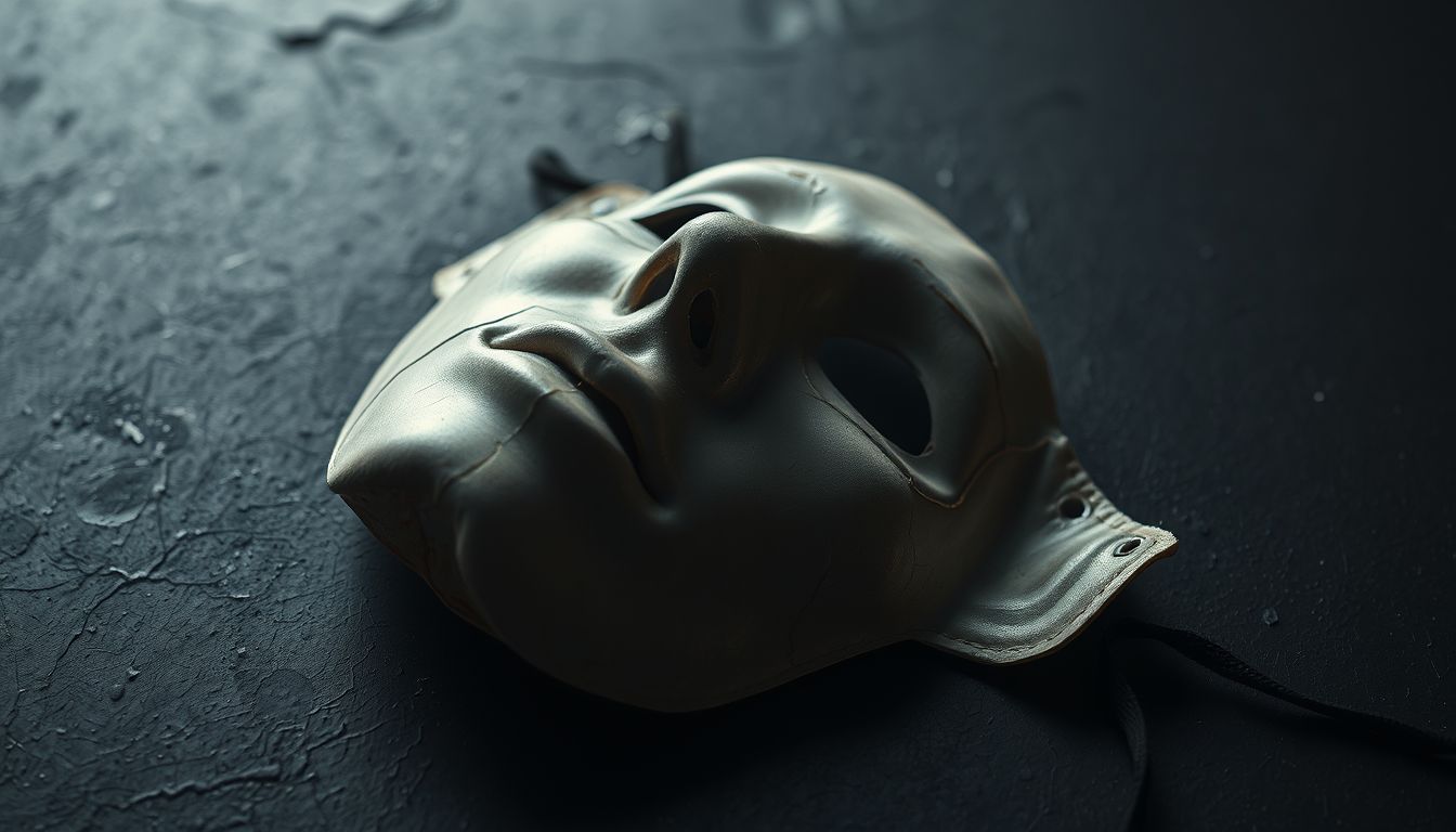 A törött álarc az önazonosság megingását jelzi álmunkban.