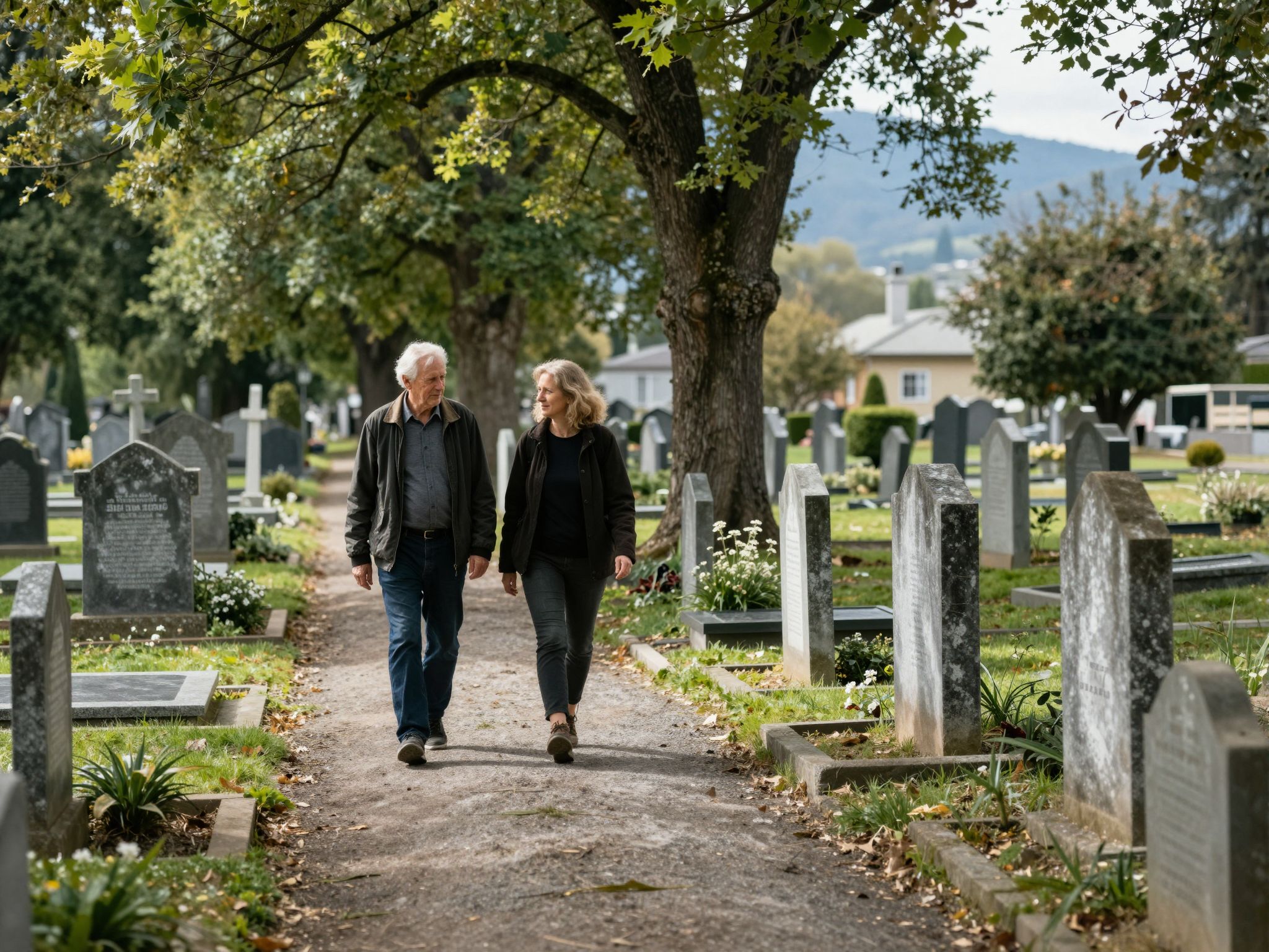 A temetőben sétálva felfedezhetjük az elmúlás titkait, és érintkezhetünk a múlt emlékeivel.