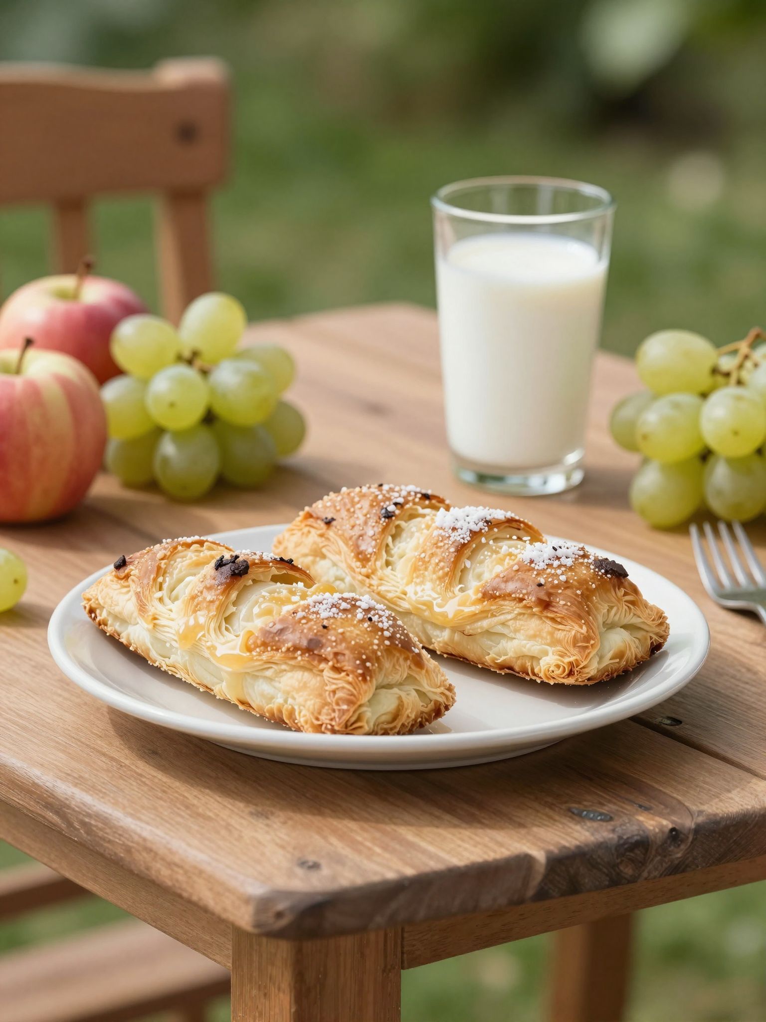 A gyerekkori tízórai álmában visszhangzik az idő varázslata, ahol az ártatlanság ízei újraélednek.