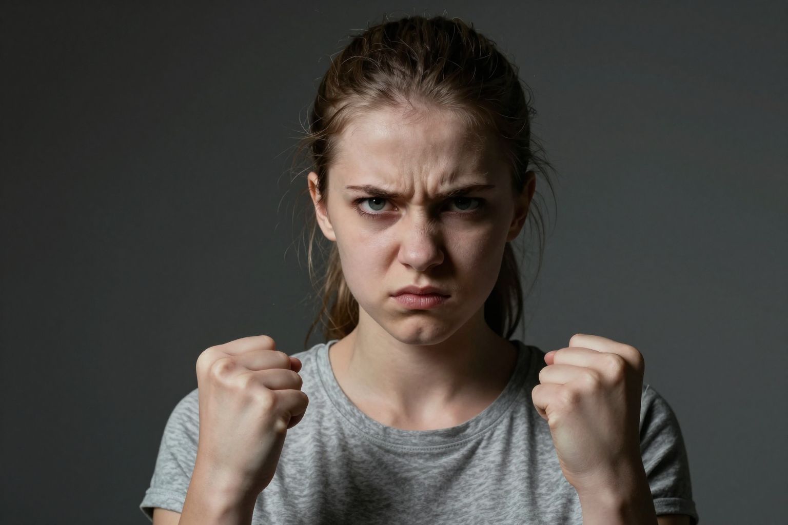 Az álombeli támadó lány az elfojtott harag titkos üzenetét hordozza, mely a lélek mélyéből tör felszínre.