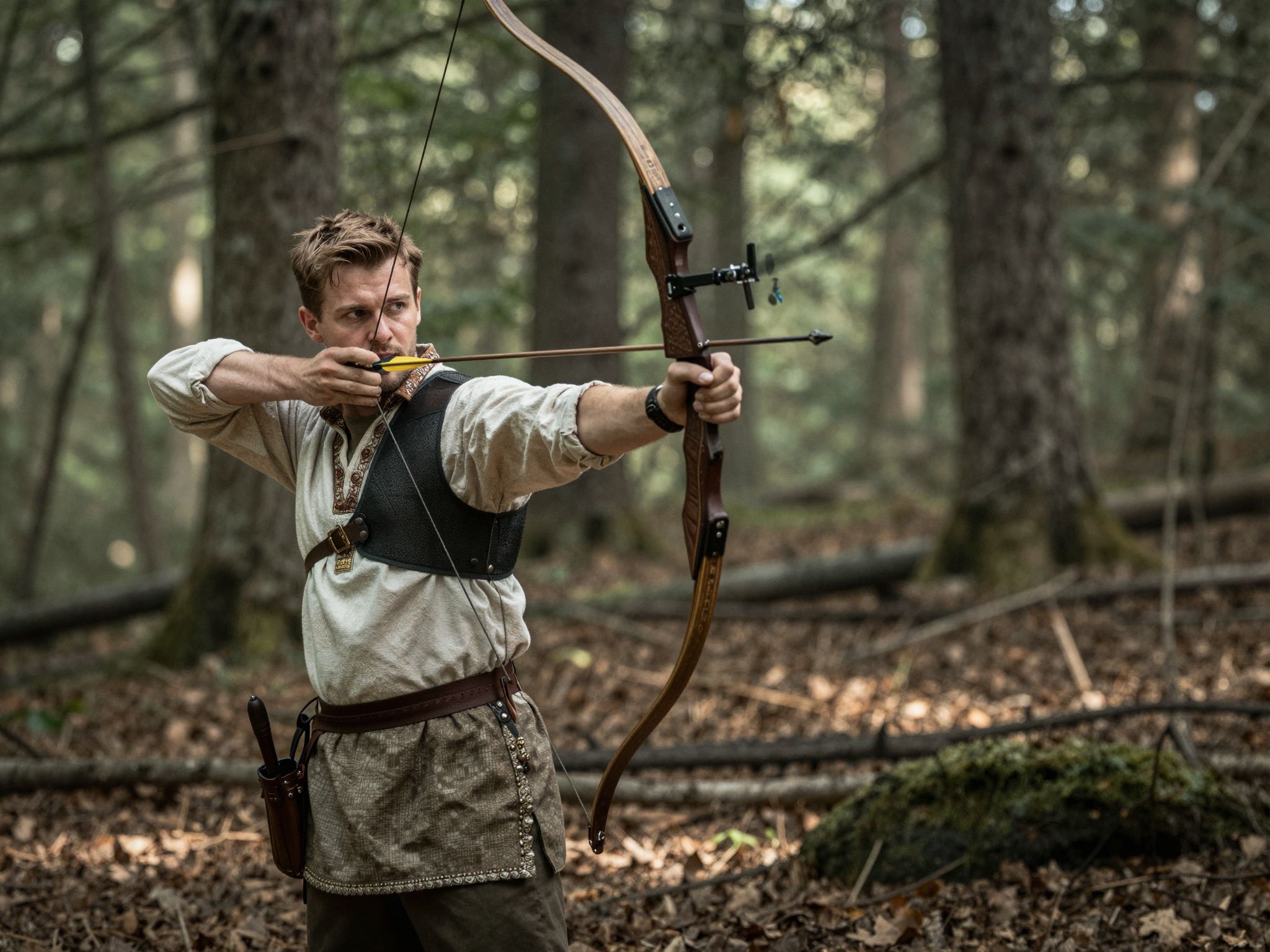 Az íjjal vadász álmunkban a rejtett félelmeinket és a belső harcainkat szimbolizálják, melyek megoldásra várnak.