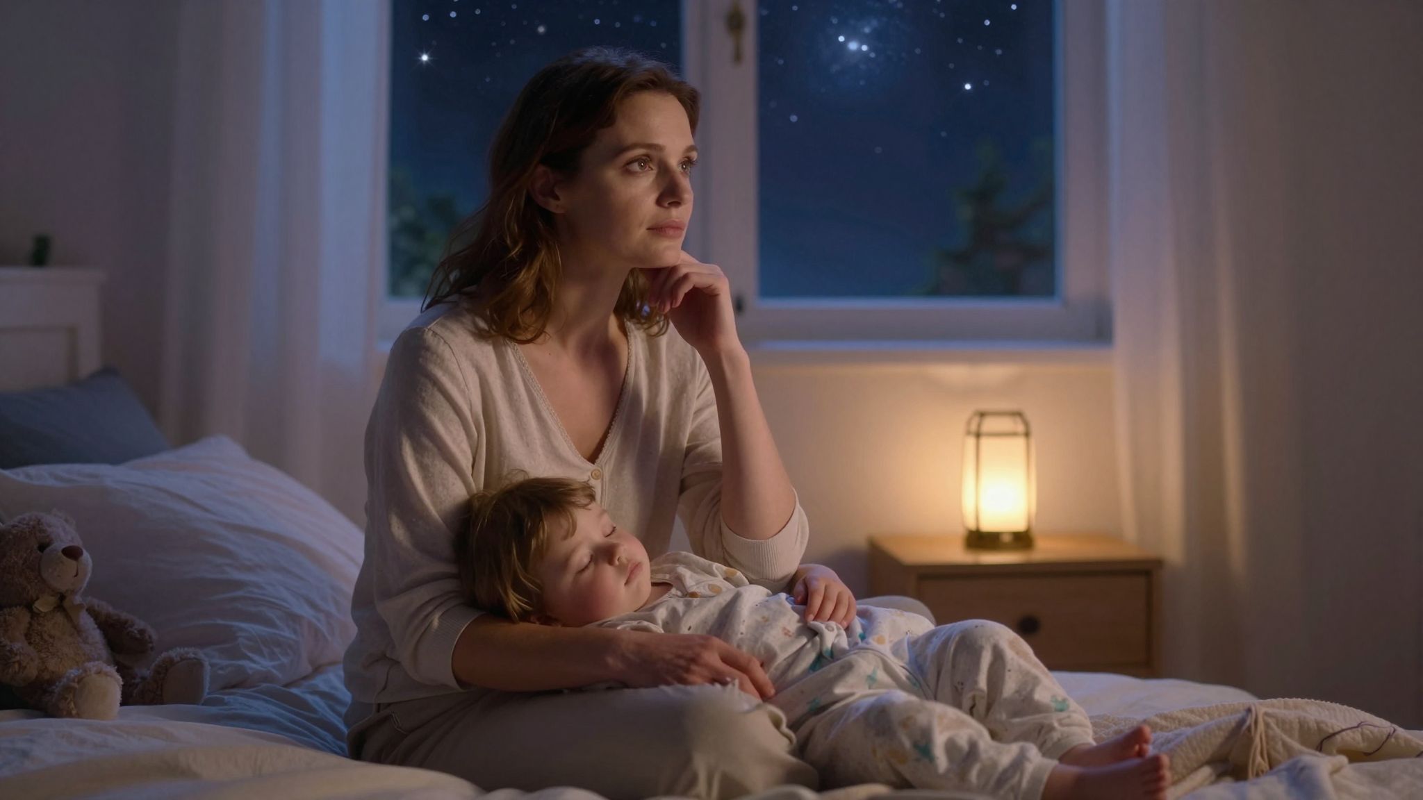 Álmaidban a mama szava üzenet, árnyak között rejtett titkokat felfedve, fény vezet az úton.