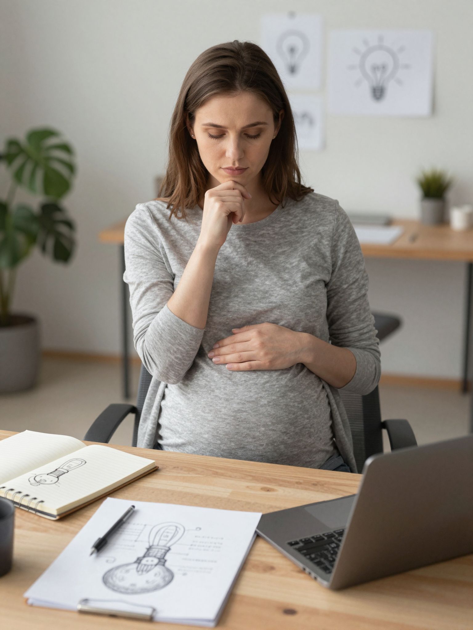 A terhes lány álma az új kezdetek misztikus ígéretét hordozza, ahol születik a felelősség és a kreatív energia.