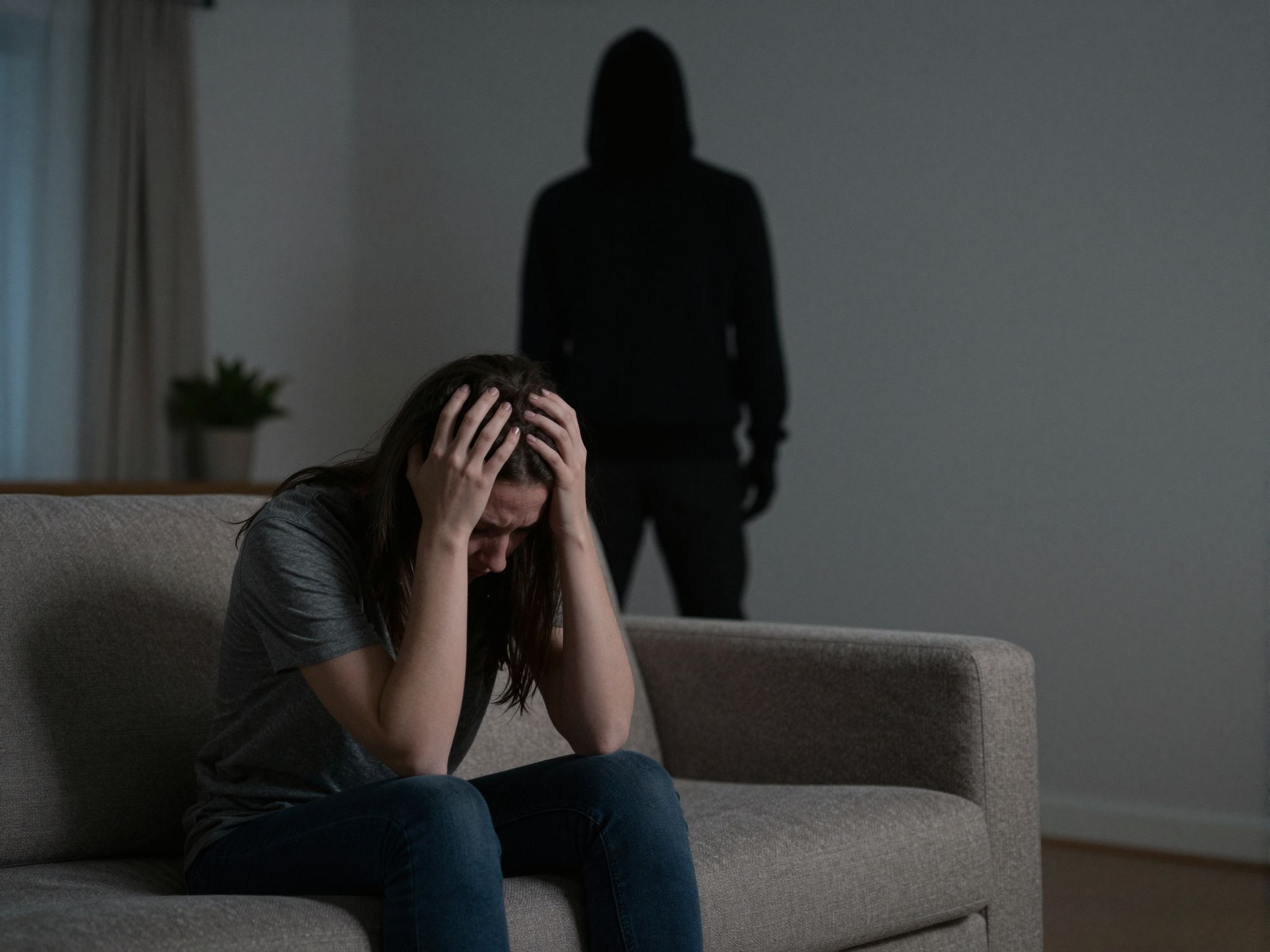 Az álombeli otthoni zaklatás a lélek belső harcát jelzi, hol biztonság és félelem szorongatja egymást.