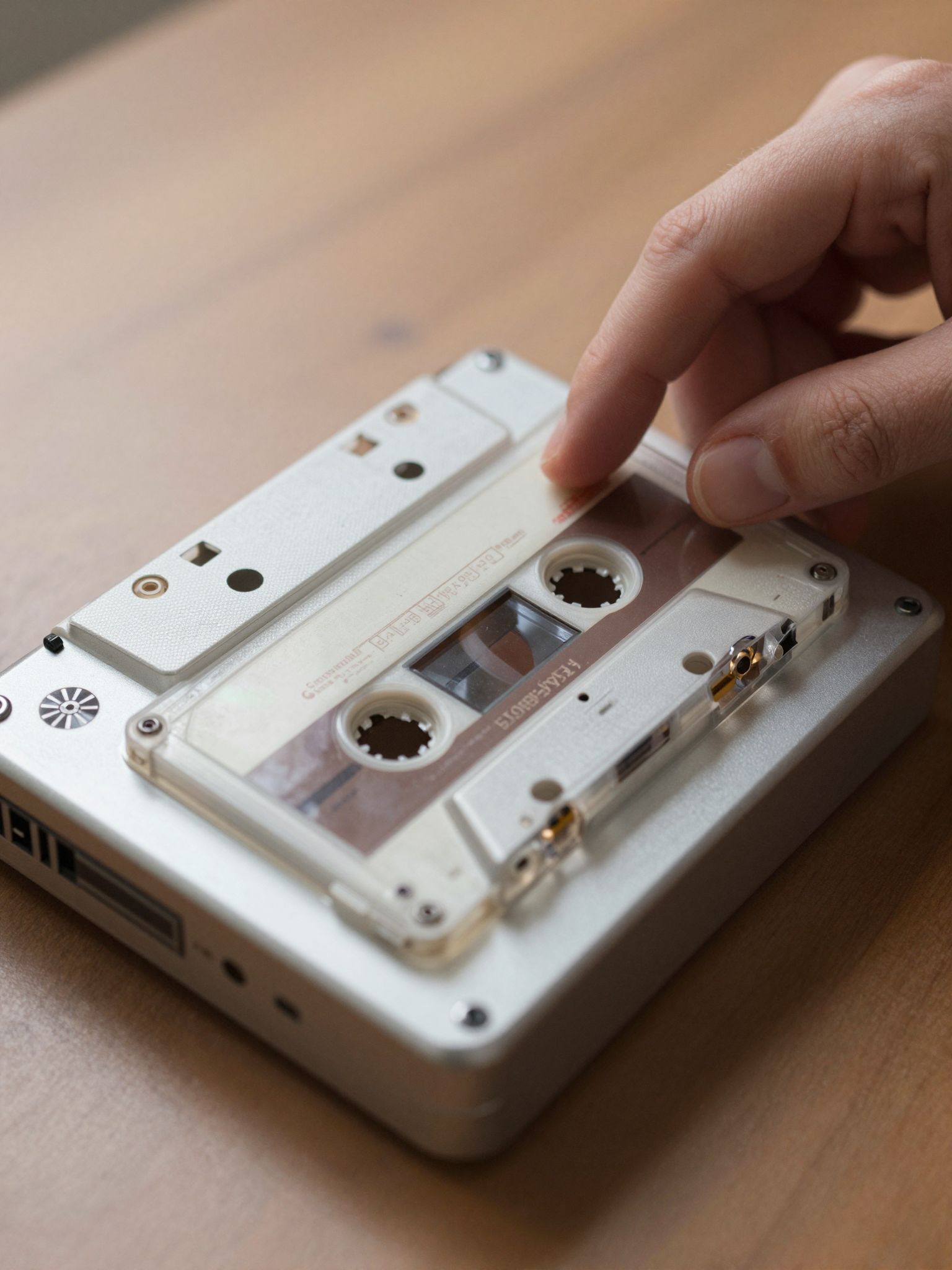 A régi magnó szalagja őrzi az elfeledett emlékek hangját, melyek újra életre kelnek álmainkban.