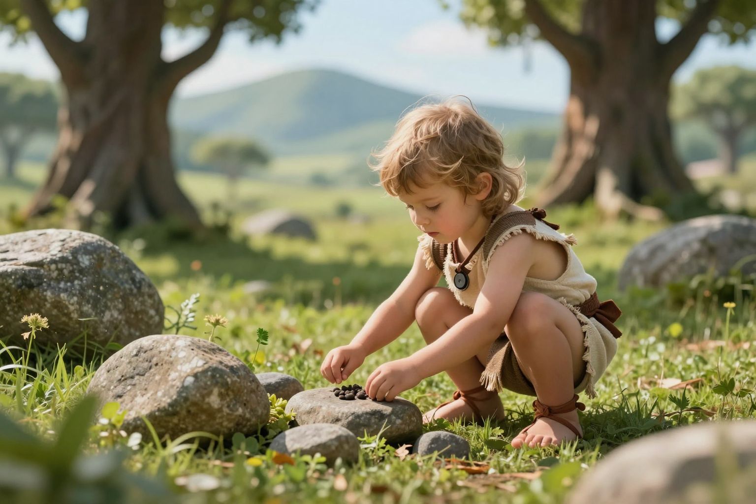 Az ősember gyermekben a tiszta ártatlanság és a sors titkos szálai rejlenek, melyek összekötnek minket múltunkkal.