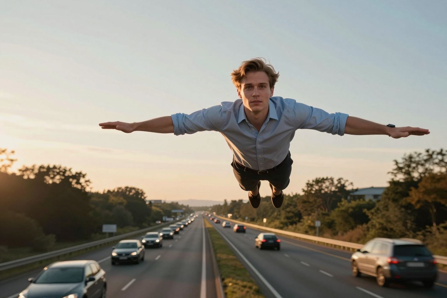 Az autópálya feletti repülés az álomban a szabadság szárnyaló érzését és életutunk új irányát jelzi.