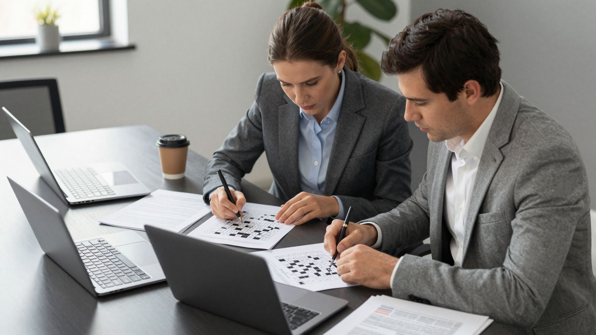 A munkahelyi rejtvények álomban a belső fejlődés és a karrierút titkos ösvényeinek felfedezését jelzik.